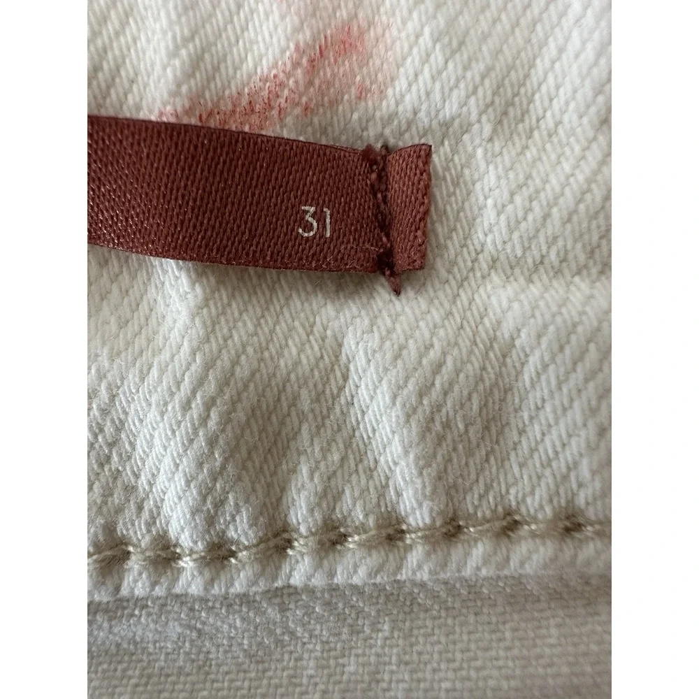Anthropologie Pilcro Jean Shorts Women's Size‎ 31 Beige Beach Vacation Summer - Picture 9 of 9